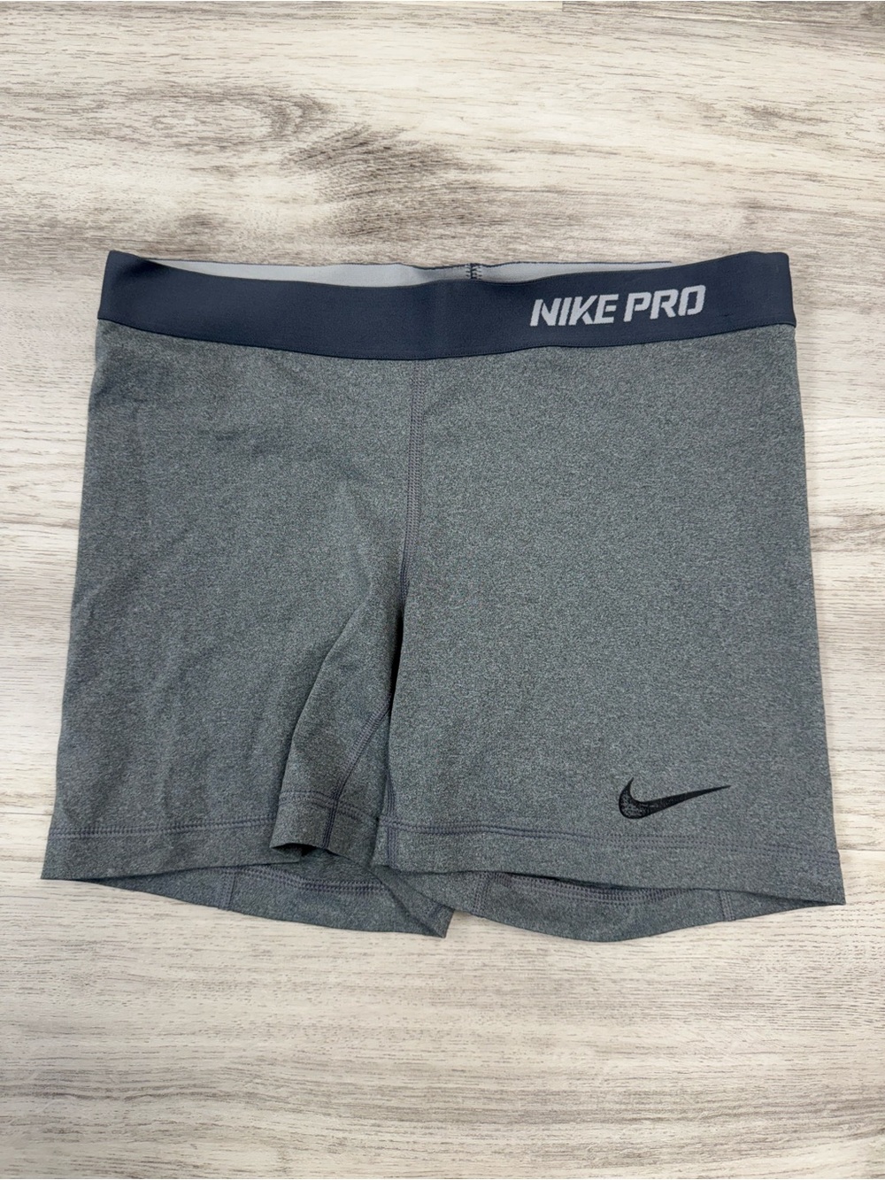 Nike woman’s Gray Performance Compression Shorts